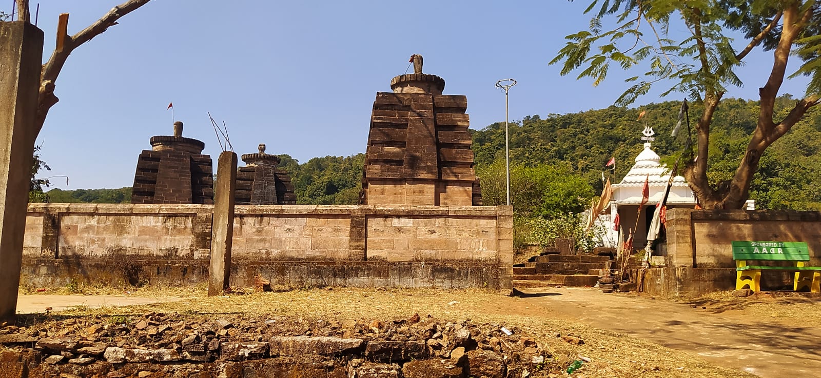 Jain temple entrance on the way to Deomali hills